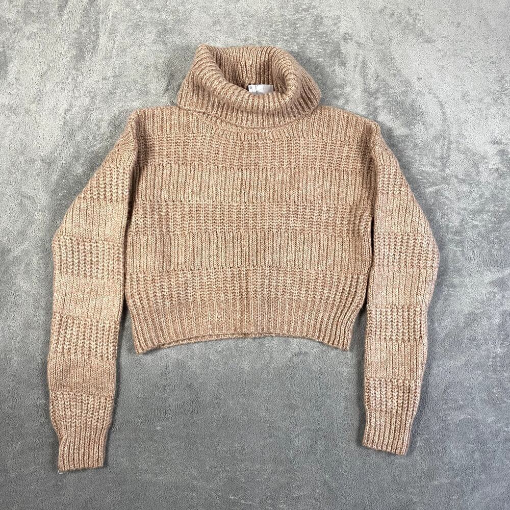 BDG Urban Outffitters Turtleneck Sweater Pink NWT Soft Academia
